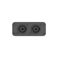 AUDAC CVS102/W Панель подключения с двумя разьёмами Speakon для VIRO5(D). Цвет: белый.