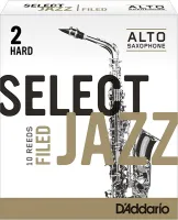 RSF10ASX2H Select Jazz Filed Трости для саксофона альт, размер 2, жесткие (Hard), 10шт, Rico