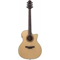 Crafter hg-250 ce/n  электроакустическая гитара grand auditorium, цвет натуральный, глянцевый лак