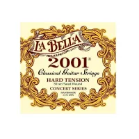 LA BELLA 2001 Hard - струны - нейлон/обм. серебро/натяж.39,25 кг