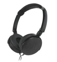 Aurasonics fine f202bk наушники проводные, складные, закрытые с микрофоном, чёрный цвет