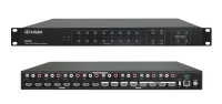 Матричный коммутатор Infobit [iMatrix H88AM] HDMI 4K60, 8х8, 3840x2160/60 Гц; 8 цифровых аудиовыхода SPDIF, 8 аудиовыхода Toslink с поддержкой Audio Matrix/Downscaling/AOC