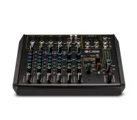 RCF F 10XRМикшерный пульт, 4 микрофонных входа, 4 стерео входа, 1 AUX/FX посыл, процессор эффектов, компрессор на 2-х микрофонных входах, 3-полосн./2-полосн. EQ, USB вход/выход, мастер выход XLR, внешний БП.
