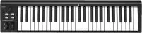 MIDI клавиатура [110105A2020] Icon [iKeyboard 5 Nano] 49 полувзвешенных клавиш фортепианного типа, колеса высоты тона и модуляции, энкодер с LED индикатором, переключение октав и транспонирование, 2х1/4" TS вход для педалей Expression и Sustain, USB-B