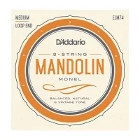 EJM74 Monel Комплект струн для мандолины, 11-40, монель-металл, D'Addario