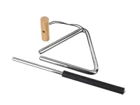 NINO550 Треугольник 4" со шнурком и ручкой, Nino Percussion