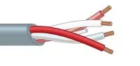Canare 4S12F GRY кабель  инсталяционный  четырехжильный  для акустических  систем,  4х2,81кв.мм, сер