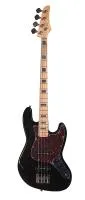 REDHILL JB400 BK - бас-гитара 4-стр., J+J, 864 мм, корпус ясень, гриф клен, цвет черный