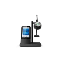 WH66 Mono UC Моно, Беспроводная, HD звук, 160м DECT, Шумоподав, Дисплей 4'', USB-хаб, Bluetooth