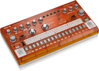 Behringer rd-6-tg аналоговая драм-машина, 8 ударных, 16-шаговый секвенсор, дисторшн. оранжевый