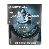 Klotz jbnpr060  высококачественный гитарный кабель joe bonamassa, джек/ джек угл, 6,3 мм, 6 м, neutrik