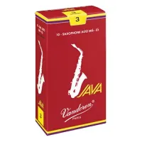 Java Red Cut filed №3 (10 шт) Трости для альт саксофона Vandoren 