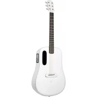 Lava me 4 38 white (уценка)  трансакустическая гитара с чехлом, цвет белый