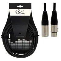 ALPHA AUDIO Pro Line. кабель спикерный XLR (m) - XLR (f) Ningbo Neutric Electronics. Длина: 9 м.