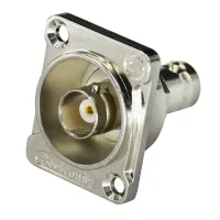 Seetronic MBB75DFG Панельный разъем BNC тип D, 75Ω, позолоченный центральный контакт