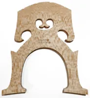 Fitted cello bridge Aubert Etude C4BTPM1492 - Подставка стандартного качества Etude для виолончельных струн, покрытая специальным составом. Бельгийская модель. Подставка вырезана и подогнана, выемки для струн намечены. Высота средняя 100 мм. Ширина подста