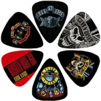 Dunlop GNR002  Набор (6шт. ) медиаторов Guns 'N Roses
