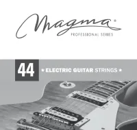 Magma Strings GE044N - Струна одиночная для электрогитары 44, Серия: Nickel Plated Steel, Калибр: 44.