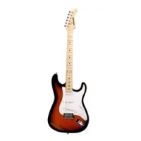 Fernandes le-1z 3s 2sb/ m  электрогитара stratocaster sss, цвет - двухцветный санбёрст