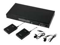 RWS-2BLV Беспроводная микрофонная система, 2 петличных микрофона, LAudio