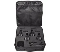 Beyerdynamic  TG Drum Set PRO M Комплект для озвучивания барабанов. Состав: 1x TG D71, 4x TG D35, 2x TG I53. Микрофонные держатели и сумка в комплекте.