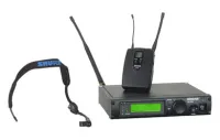 SHURE ULXP14/30 профессиональная двухантенная головная радиосистема серии ULX с портативным передатчиком ULX1 и головным микрофоном WH30