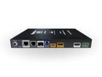Wyrestorm NHD-510-TX, передатчик in: USB-C(60W)/HDMI, HDMI Loop, 4K60 UHD (60 Гц 4:4:4), AVoIP (1 Гбит/с), поддержка SFP, ARC, USB 2.0, Dante, Audio De-embed. Управление: IR и RS232. PoE.