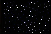 PL LED star cloth curtain LED занавес "Звёздное небо", 2x3 м, белые светодиоды