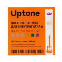 UPTONE Standard UEC 009/042 струны цветные для электрогитары.Сердечник из высокоуглеродистой стали. Высокопрочная цветная сталь.