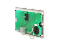 CVGAUDIO WCP-D2W - Настенный зональный удаленный контроллер управления CVGaudio PMM- 380 CAT5e/6 с линейным (2RCA) и микрофонным (XLR) входами, громкость, выбор входа, удаление 100m, белый пластик