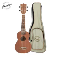 Bamboo bu-21 sapele  укулеле сопрано, сапеле, цвет натуральный, чехол в комплекте