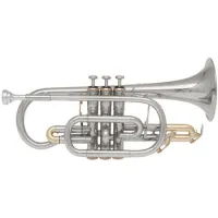JP071S Корнет Bb, посеребренный, John Packer