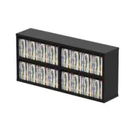 Glorious cd box 180 black  подставка для хранения cd-дисков 180 шт, цвет чёрный
