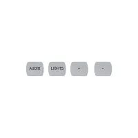 ClearOne NS-TL10BT-L-T- Комплект кнопок (10 штук), лазерная гравировка «Lights»