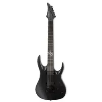 Solar guitars a1.6c  электрогитара, ольха, клён/ эбони, hh, duncan solar, цвет чёрный матовый