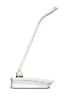 Shure mx410wlp/n. конденсаторный микрофон shure на гусиной шее, длина 25,4 см, двухцветная индикация, без предусилителя, без капсюля, цвет белый