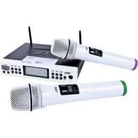 JTS F-36K/MH-36K Радиосистема UHF двухканальная: ресивер, 2 микрофона ручных; 502-960МГц