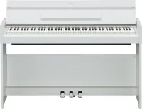 YAMAHA YDP-S52 WH - цифровое пианино. 88 клавиш Graded Hammer (GH).Полифония: 192 голоса.10 предустановленных тембров.Интерфейс: выходы для наушников, USB TO HOST.Цвет: белый