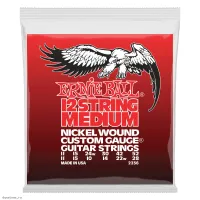 ERNIE BALL 2236 Nickel Wound Medium 11-52 - Струны для 12 струнной электрогитары