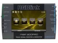 RGBLink MSP200pro- Генератор и анализатор сигнала с сенсорным экраном