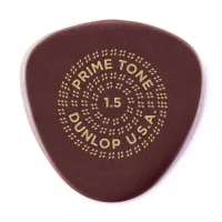 515R1.5 Primetone Медиаторы 12шт, толщина 1,5мм, скругленные, гладкие, Dunlop