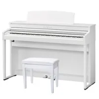 Kawai ca401 w  цифровое пианино с банкеткой, 88 клавиш, механика gfc, 192 полифония, 19 тембров