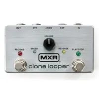 Mxr m303g1 clone looper  лупер, 6 минут, ускорение х2 - 3 мин, замедление - 12 мин, обратная запись