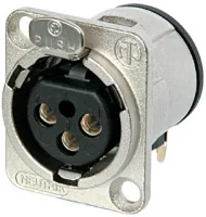 NEUTRIK NC3FD-H Разъем XLR female панельный