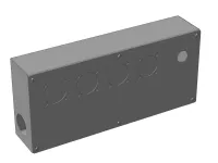 ИМЛАЙТ Блок разъемов проходной БРП-(4SCHUKO-1XLR) без разъемов