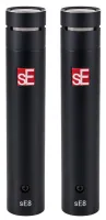 SE ELECTRONICS SE8 PAIR - пара инструментальных конденсаторных микрофонов,кардиоида, 20-20000 Гц, чувствительность 25 мВ/Па (-32 дБВ), требуется фантомное питание. в комплекте: держатели, ветрозащиты, крепление на стойку, кейс.