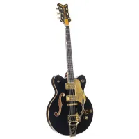 GRETSCH G6636TSL-BLK SLVR FALCON CB WC электрогитара, цвет черный
