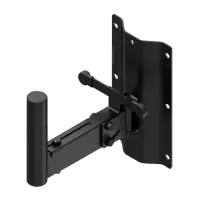Caymon WLB25/B Настенный поворотно-наклонный кронштейн для акустических систем. Расстояние до стены 250 мм. Материал сталь. Цвет черный.
