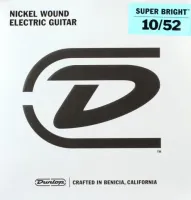 DESBN1052 Super Bright Комплект струн для электрогитары, никелированные, Med/Hybrid, 10-52, Dunlop