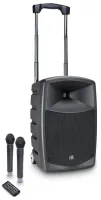 Ld systems roadbuddy 10 hhd 2 b5 - активная акустическая система на аккумуляторе с микшером, bluetooth и  двумя радио-микрофонами